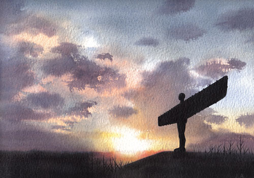 Sunset Angel
